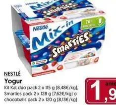 Hiper Usera Nestlé - yogur oferta