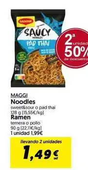 Hiper Usera Maggi - noodles oferta