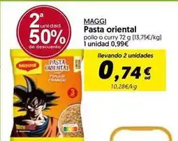 Hiper Usera Maggi - pasta oriental oferta