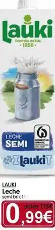 Hiper Usera Lauki - leche semi oferta
