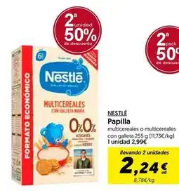 Hiper Usera Nestlé - papilla oferta