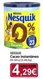 Hiper Usera Nestlé - cacao instantaneo oferta