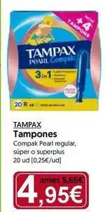 Hiper Usera Tampax - tampones oferta