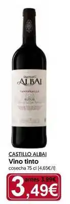 Hiper Usera Castillo de albai - vino tinto oferta