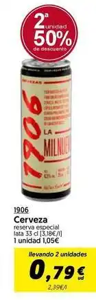 Hiper Usera 1906 - cerveza oferta