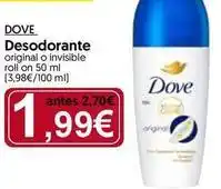 Hiper Usera Dove - desodorante oferta