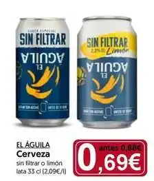Hiper Usera El águila - cerveza oferta