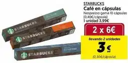 Hiper Usera Starbucks - cafe en capsulas oferta