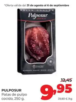 Alimerka Pulposur patas de pulpo cocido oferta