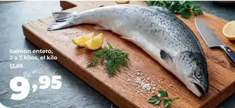 Salmón entero