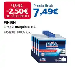Costco Finish limpiamáquinas oferta