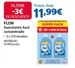 Costco Flor suavizante azul concentrado oferta