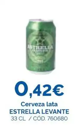 Dialsur Cash & Carry Estrella levante cerveza lata oferta
