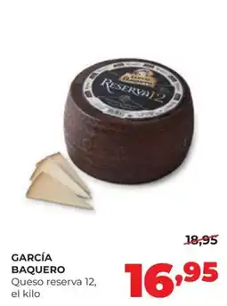 Alimerka García Baquero Queso reserva 12 oferta