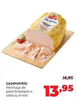 Alimerka Campo Frío pechuga de pavo braseada o clásica oferta