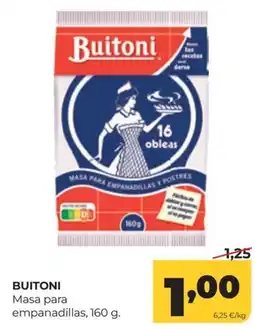 Alimerka Buitoni masa para empanadillas oferta