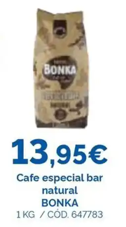 Dialsur Cash & Carry Bonka cafe especial bar natural oferta
