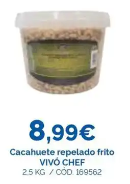 Dialsur Cash & Carry Vivó Chef cacahuate repelado frito oferta