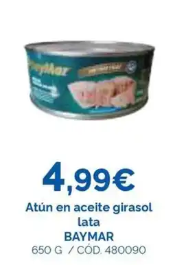 Dialsur Cash & Carry Baymar atún en aceite girasol oferta