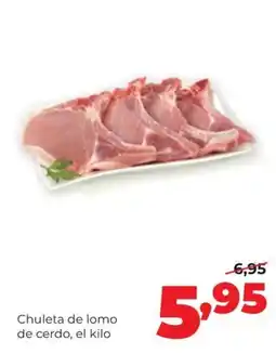 Alimerka Chuleta de lomo de cerdo oferta
