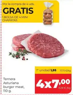 Alimerka Ternera Asturiana burger meat oferta