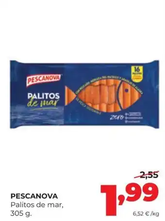 Alimerka Pescanova palitos de mar oferta