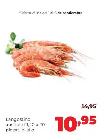 Alimerka Langostino austral n°1 oferta