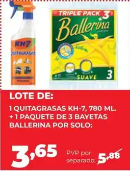Alimerka KH-7 quitagrasas oferta