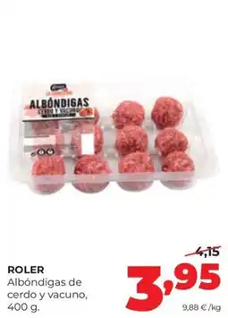 Alimerka Roler albóndigas de cerdo y vacuno oferta