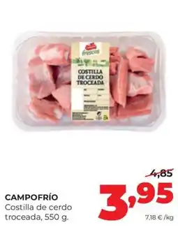 Alimerka Campo Frío costilla de cerdo troceada oferta