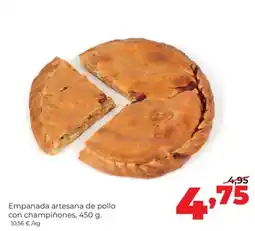 Alimerka Empanada artesana de pollo con champiñones oferta