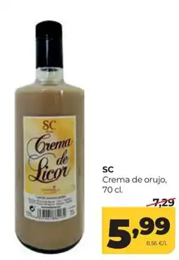 Alimerka SC Crema de licor oferta