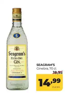 Alimerka Seagram's ginebra oferta