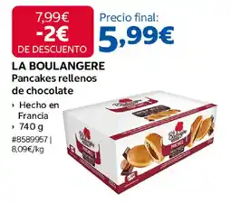 Costco La Boulangerie pancakes rellenos de chocolate oferta