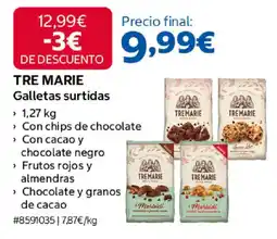 Costco Tre Marie galletas surtidas oferta