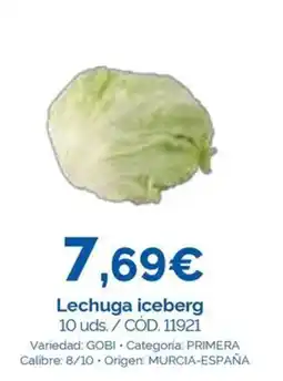 Dialsur Cash & Carry Lechuga iceberg oferta