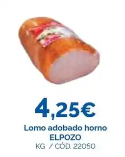 Dialsur Cash & Carry Elpozo lomo adobado horno oferta