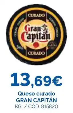Dialsur Cash & Carry Gran Capitán queso curado oferta