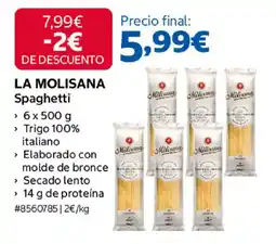 Costco La Molisana Spaghetti oferta