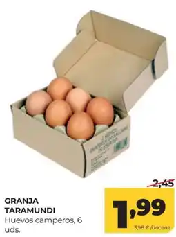 Alimerka Granja Taramundi Huevos camperos oferta
