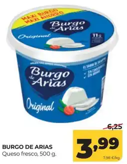 Alimerka Burgo de Arias Queso fresco oferta