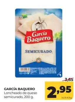 Alimerka García Baquero loncheado de queso semicurado oferta