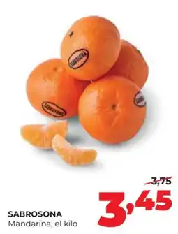 Alimerka Sabrosona mandarina oferta