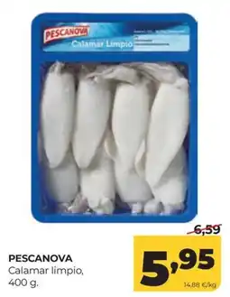Alimerka Pescanova calamar limpio oferta