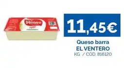 Dialsur Cash & Carry El ventero queso barra oferta