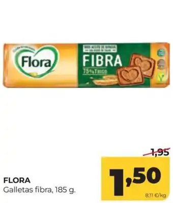 Alimerka Flora galletas fibra oferta