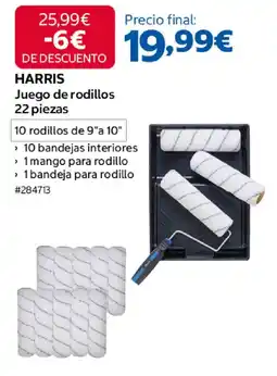 Costco Harris juego de rodillos oferta