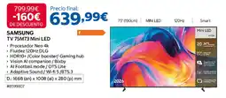 Costco Samsung tv 75m73 mini led oferta