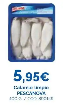 Dialsur Cash & Carry Pescanova calamar limpio oferta