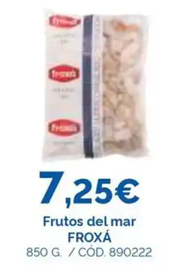 Dialsur Cash & Carry Froxa frutos del mar oferta